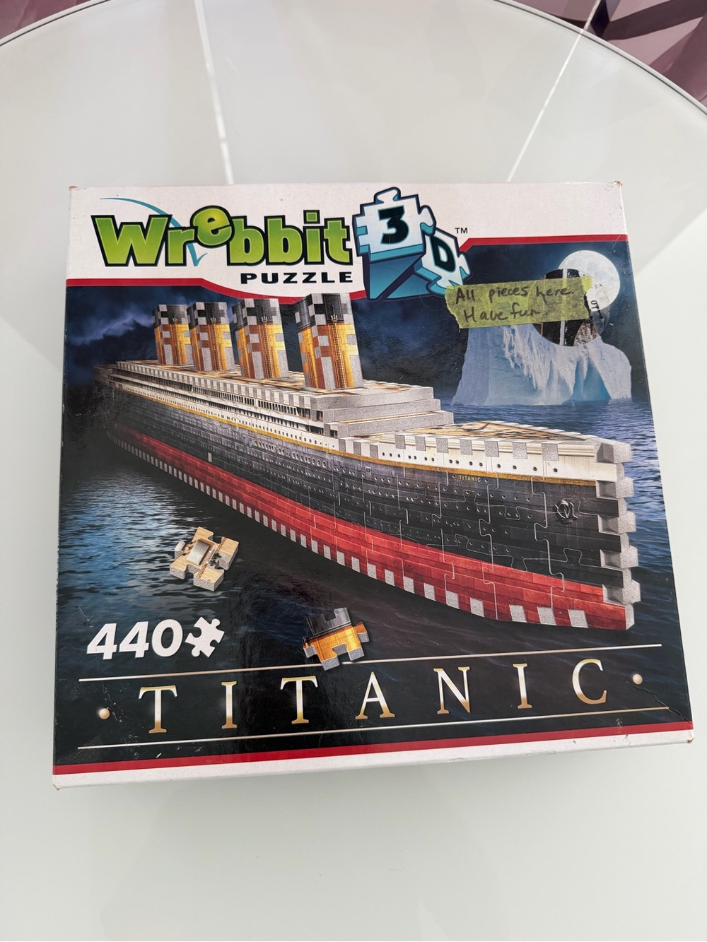 Titanic 440 Pieces 3D Jigsaw Puzzle Wrebbit